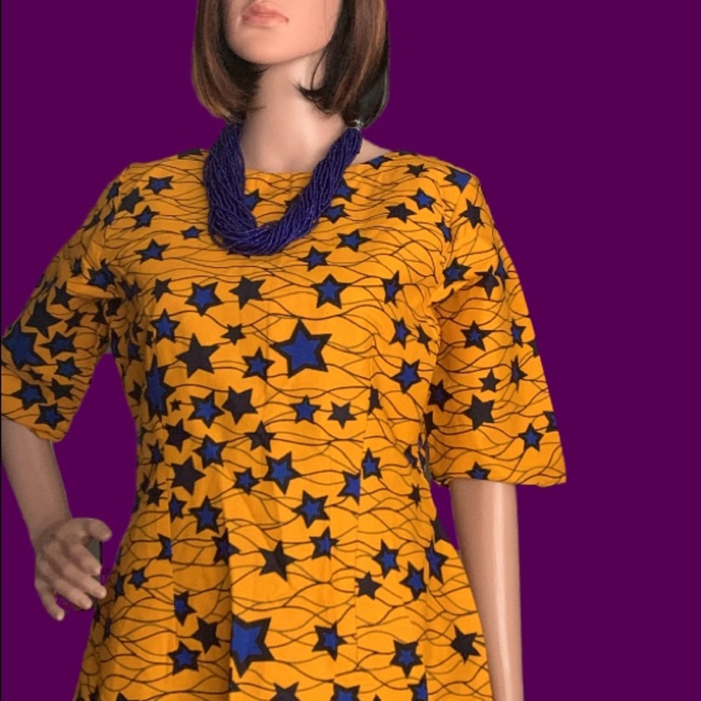 LADIES HIGH LOW HEM DRESS